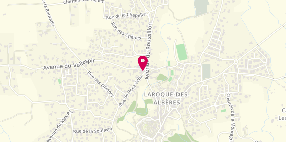 Plan de L'Esprit d'Ici, 2 Rue de Roca Vella, 66740 Laroque-des-Albères