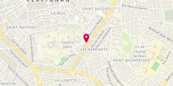 Plan de Mina Voyages Perpignan, 42 Boulevard Aristide Briand, 66100 Perpignan