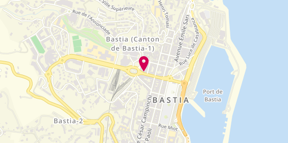 Plan de KALLISTOUR Voyages - BASTIA, 6 avenue Maréchal Sebastiani, 20200 Bastia