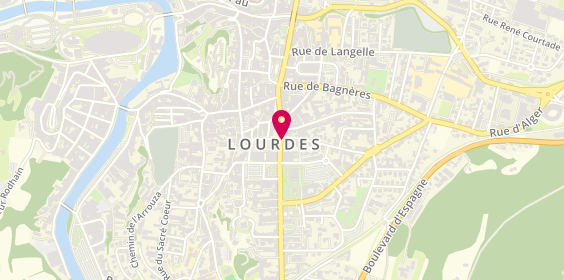 Plan de Aliantour, 1 Place Champ Commun, 65100 Lourdes