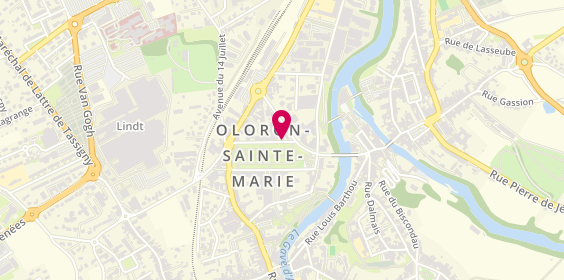 Plan de Prêt à Partir, 4 Rue Despourrins, 64400 Oloron-Sainte-Marie