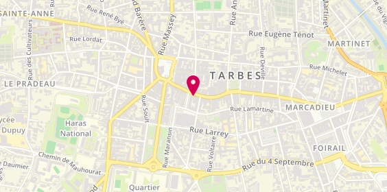 Plan de Visages du Monde, 27 Rue Maréchal Foch, 65000 Tarbes