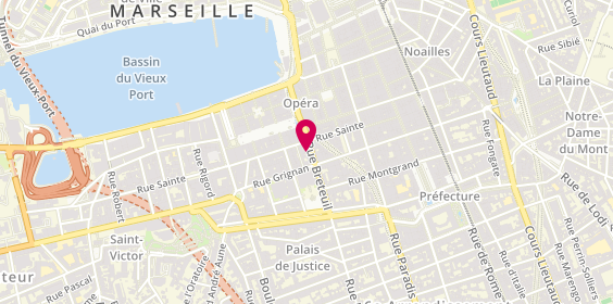Plan de Comptoir des Voyages, 12 Rue Breteuil, 13001 Marseille