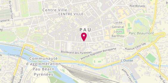 Plan de Visages du Monde, 28 Ter Rue Louis Barthou, 64000 Pau