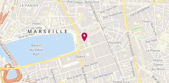 Plan de Havas Voyages, 6 place Général de Gaulle, 13001 Marseille