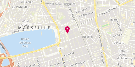 Plan de T4ex, 3 place Général de Gaulle, 13001 Marseille