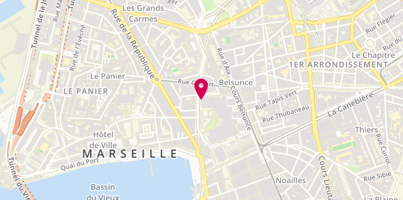 Plan de Tourcom, 8 Rue Neuve Saint-Martin, 13001 Marseille