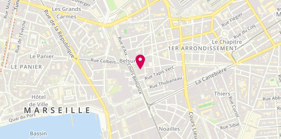 Plan de Najah Travel Agency Omradiscount.fr, 8 Rue du Petit Saint-Jean, 13001 Marseille