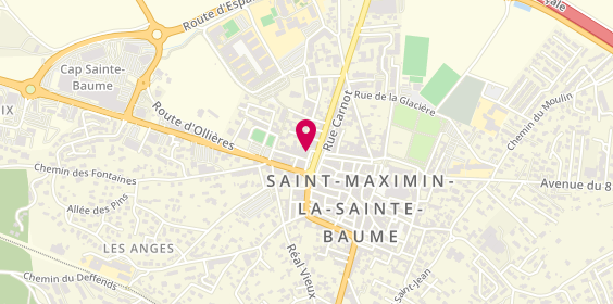 Plan de Selectour, 4 place Malherbe, 83470 Saint-Maximin-la-Sainte-Baume