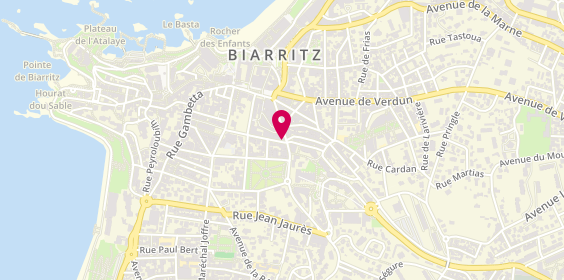 Plan de Univairmer Voyages - Biarritz, 18 avenue du Maréchal Foch, 64200 Biarritz
