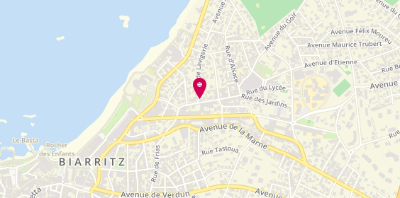 Plan de Bike Basque, 2 Rue Lavigerie, 64200 Biarritz