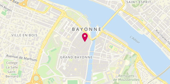 Plan de Havas Voyages, 5 Rue Lormand, 64100 Bayonne