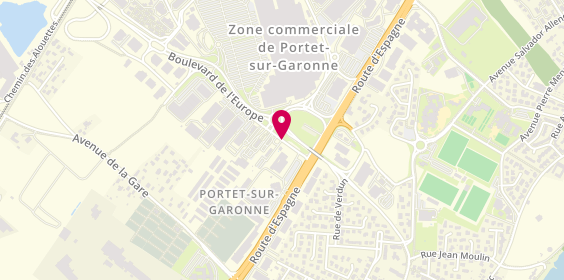 Plan de Havas Voyages, Centre Commercial Grand Portet 21 Hyper Carrefour, 31120 Portet-sur-Garonne