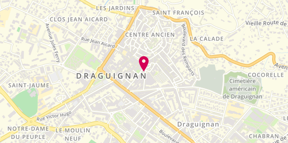 Plan de Adelie Voyages - Draguignan, 4 Rue Pierre Clément, 83300 Draguignan