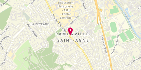 Plan de Havas Voyages, 52 avenue Tolosane, 31520 Ramonville-Saint-Agne