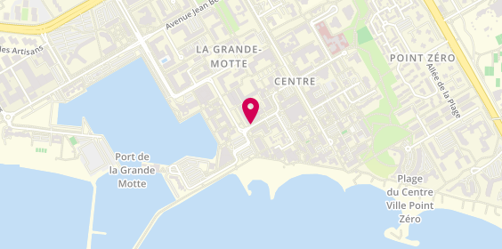 Plan de Havas Voyages, 290 Rue Frederic Mistral, 34280 La Grande-Motte