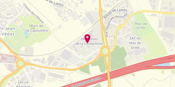 Plan de Vacances Carrefour, Route de Sete Zone Aménagement des Deves
Rond-Point de la Condamine, 34430 Saint-Jean-de-Védas