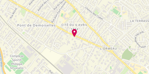 Plan de Médiane Event & Travel, 218 avenue Antoine de Saint-Exupéry, 31400 Toulouse