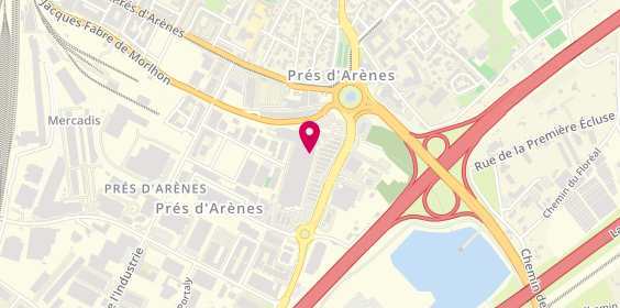 Plan de Agence Verdié Voyages, 504 avenue du Mas d'Argelliers, 34070 Montpellier