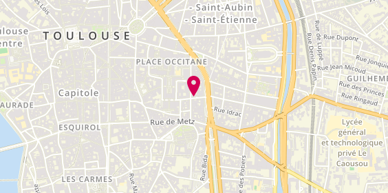Plan de Amplitudes - Créateur de Voyages sur mesure, 20 Rue du Rem Saint-Etienne, 31000 Toulouse