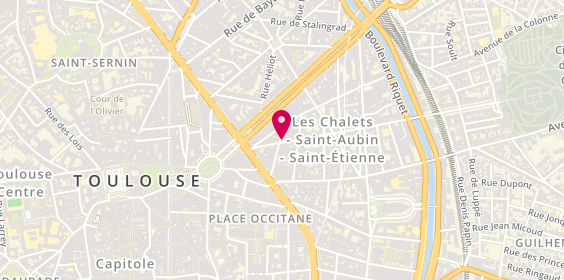 Plan de Selectour, 5 Rue Gabriel Péri, 31000 Toulouse