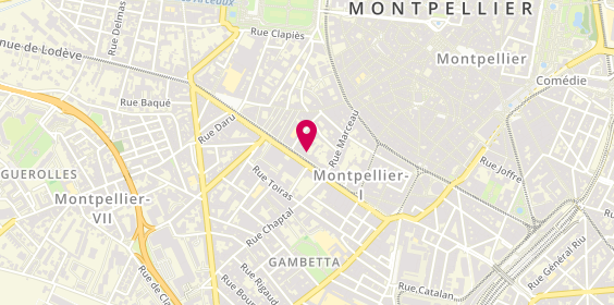 Plan de Transatour France, 24 Cr Gambetta, 34000 Montpellier