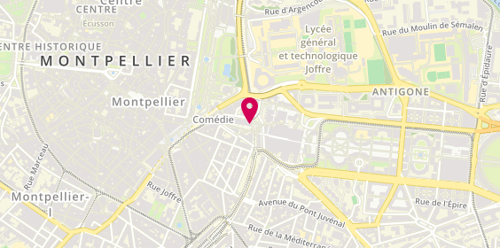 Plan de Le Velo voyageur, 26 Allée Jules Milhau, 34000 Montpellier
