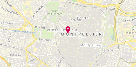 Plan de Voyageurs du Monde - Montpellier, 8 Rue du Palais des Guilhem, 34000 Montpellier
