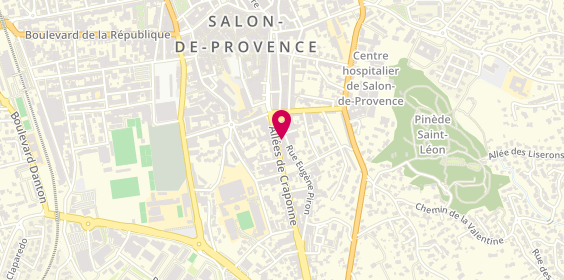 Plan de Nouvelles Frontières, 55 Allée de Craponne, 13300 Salon-de-Provence