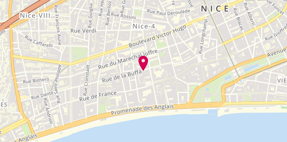 Plan de Asia Nice, 23 Rue de la Buffa, 06000 Nice