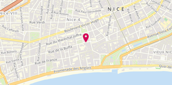 Plan de Nissazur, 5 Rue de la Buffa, 06000 Nice
