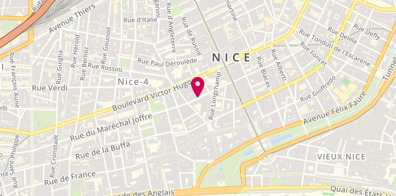 Plan de Nouvelles Frontieres, 11 Rue du Maréchal Joffre, 06000 Nice