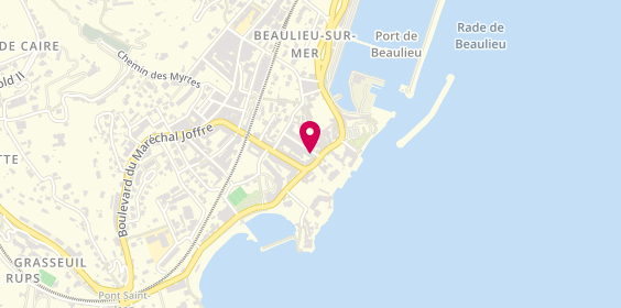 Plan de Les Fées Voyages, 1 Rue Paul Doumer, 06310 Beaulieu-sur-Mer