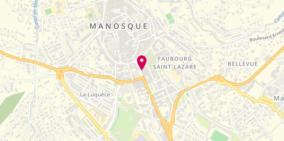 Plan de Selectour, 17 avenue Jean Giono, 04100 Manosque