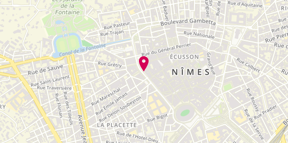 Plan de Univairmer Voyages - Nîmes, 44 Boulevard Victor Hugo, 30000 Nîmes