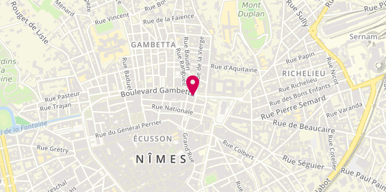 Plan de Voyages Menara Nimes, 70 Boulevard Gambetta, 30000 Nîmes