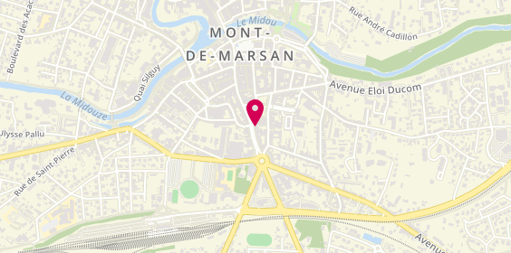 Plan de Sorelh Voyages, 3 avenue Sadi Carnot, 40000 Mont-de-Marsan