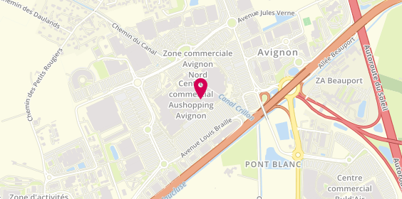 Plan de Juen Voyages, Centre Commercial Auchan
533 avenue Louis Braille, 84130 Le Pontet
