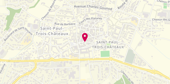 Plan de Envie d'Evasion - Agence de voyages, 25 Rue Notre Dame, 26130 Saint-Paul-Trois-Châteaux