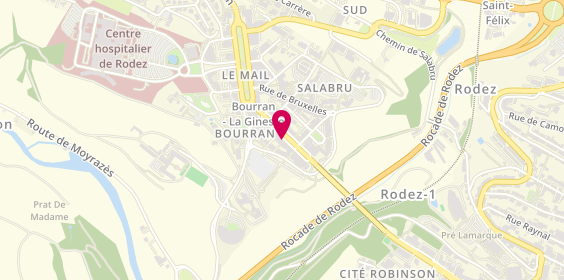 Plan de Voyages Ruban Bleu, 9 avenue Jean Monnet, 12000 Rodez
