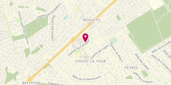 Plan de Capitales Tours, 16 Place De
Pl. Choisy Latour, 33610 Cestas