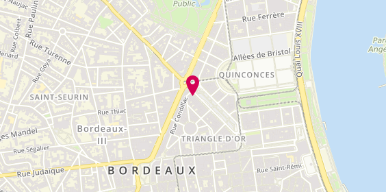 Plan de FRAM Bordeaux Tourny, 56 Allée de Tourny, 33000 Bordeaux
