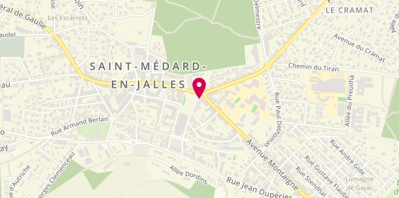 Plan de Havas Voyages, 178 avenue Montaigne, 33160 Saint-Médard-en-Jalles