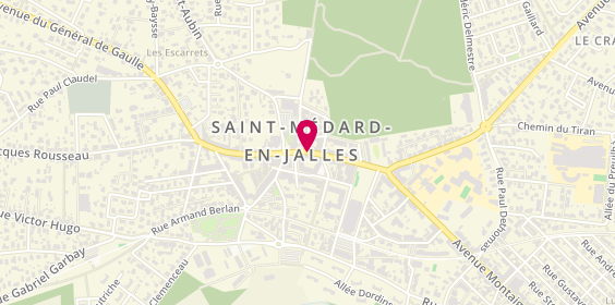 Plan de Un Jour, Un Voyage - Saint Medard en Jalles, 56 Bis avenue Montesquieu, 33160 Saint-Médard-en-Jalles