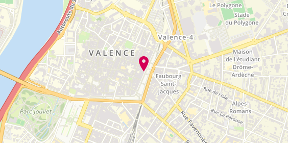 Plan de Bertolami voyages, 31 Boulevard Maurice Clerc, 26000 Valence