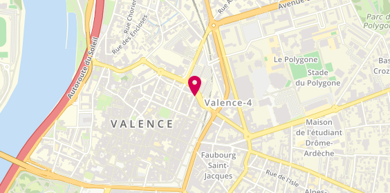 Plan de Valence Voyages, 40 Boulevard Vauban, 26000 Valence