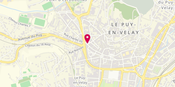 Plan de L'Autre Chemin, 5 Rue Grangevieille, 43000 Le Puy-en-Velay