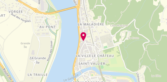 Plan de Rêves Voyages, 5 avenue Jean Jaurès, 26240 Saint-Vallier