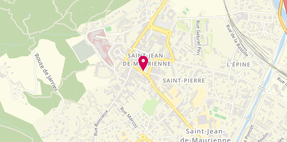 Plan de Univairmer Voyages - Saint-Jean-De-Maurienne, 11 place de la Cathédrale, 73300 Saint-Jean-de-Maurienne