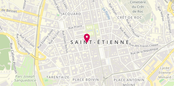 Plan de STC Voyages, 8 Rue de la Résistance, 42000 Saint-Étienne